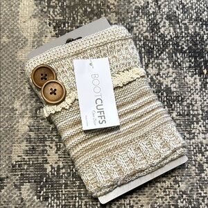 Vanity Tan Boot Cuffs